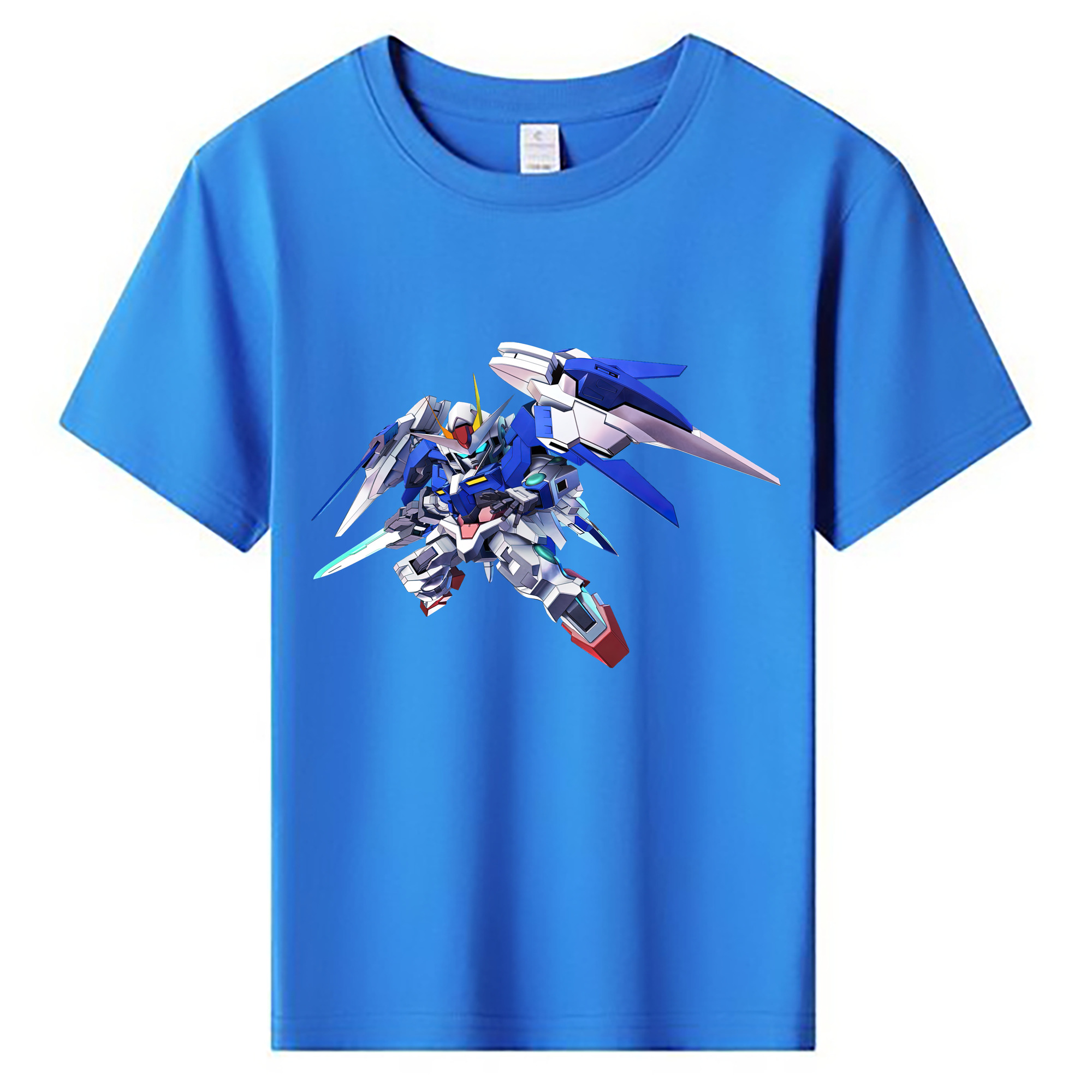 （画像用） 機動戦士ガンダム Mobile Suit Gundam 綿100％キッズTシャツ（フロントプリント）